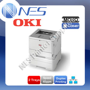 OKI ES4132DN Mono Laser Network Printer and Second Paper Tray RRP$876.12 [45762033+44575714]